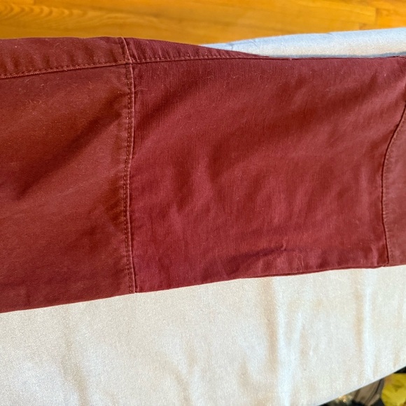Aeropostale Burgundy Joggers with Elastic Cuffs - Picture 8 of 8